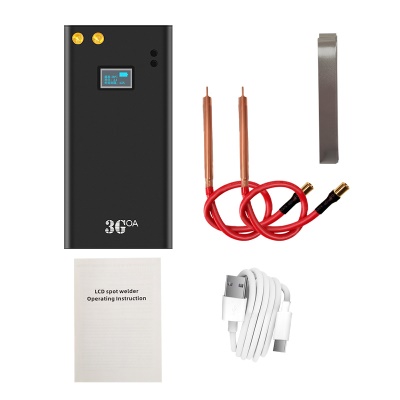 CS Soudeuse par points avec batterie au lithium intégrée Affichage LCD portable