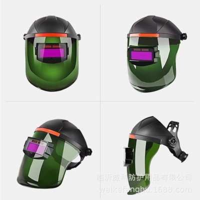 WEIKE Masque de soudage automatique à angle réglable avec changement de lumière entièrement automatique