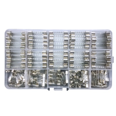 Ensemble de tubes fusibles en verre*250PCS 15 dimensions  YC