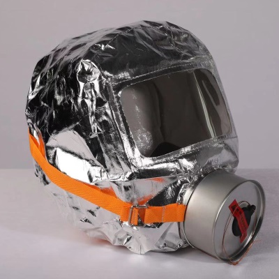 Exsafety  Masque à gaz avec Filtre Résistant au feu et à la fumée