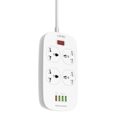 LDNIO Rallonge électrique  Commutateur de bande de remplissage rapide USB (nuancier manquant)