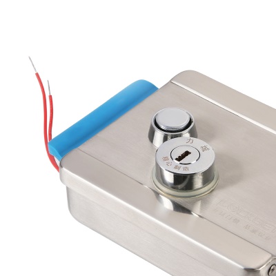 LICHENG  Serrure à commande électronique Finition en acier inoxydable poli