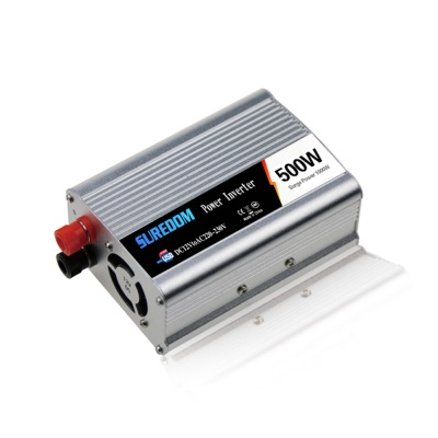 SUREDOM Inverseur de voiture 12v à 220v avec trois  indicateurs de rappel