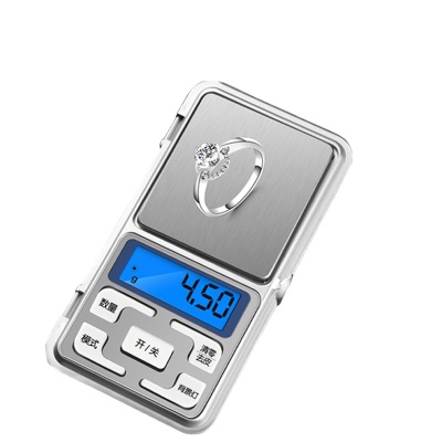 LONGBEI Mini balance électronique avec plateau de balance de précision en acier inoxydable