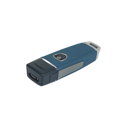 JWM HIGH TECH Torche de patrouille Interface d'aspiration magnétique avec Indicateur quadrichromique