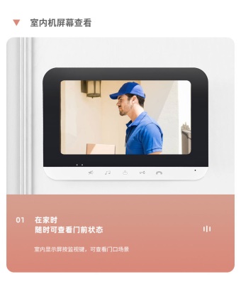 XINSILU Système de contrôle d'accès intelligent avec APP mobile  Déverrouillage à distance Interphone visuel