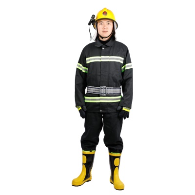 SANQIAN Combinaison de lutte contre l'incendie Set de cinq pièces en polyester-coton ignifuge