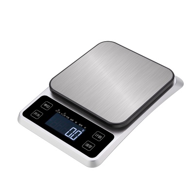 CHANGXIE Balance électronique en acier inoxydable rechargeable avec batterie triple à usage