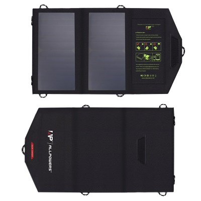 ALLPOWERS Chargeur solaire Technologie de rafraîchissement solaire Technologie de stabilisation de tension intelligente