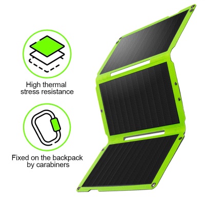DAS panneaux solaires pliables et étanches interfaces de sortie multiples