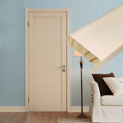 Couvre-porte en bois massif de pine en forme de L