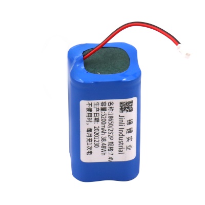 JINLI 18650 Batterie au lithium 2S2P 5200mAh 7,4V