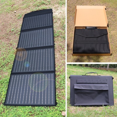 BOMAN Panneau solaire pliant portable 18V120W silicium monocristallin