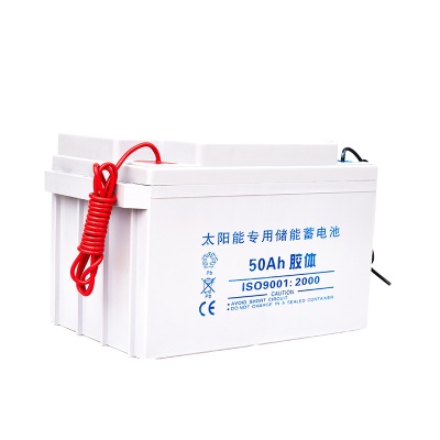 JINGYUAN Batterie solaire 12V50ah résistant à haute température et basse température
