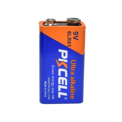 Pkcell pile sèche 9V alcaline sans pompe