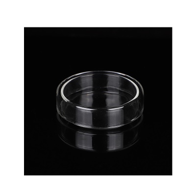 Boîte de Pétri de laboratoire en verre clair 60mm