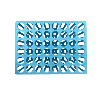 ZX Porte-tubes à essai en plastique 48 trous