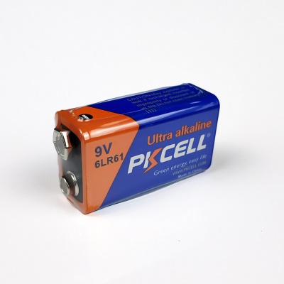 Pkcell pile sèche 9V alcaline sans pompe