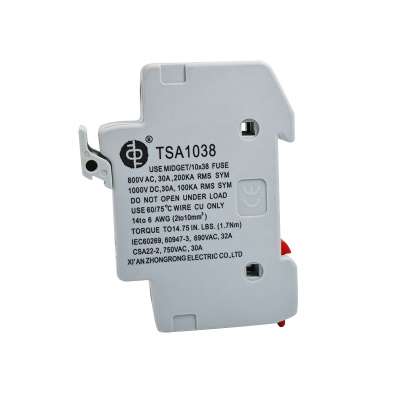 Fusible SINOFUSE TSA1038 1000Vdc 10*38mm