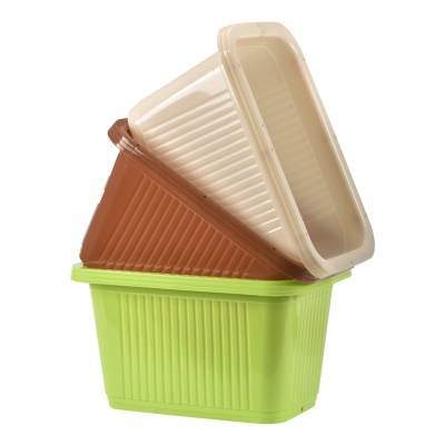 YIZHIYUAN  Panier à légumes rectangulaire en plastique