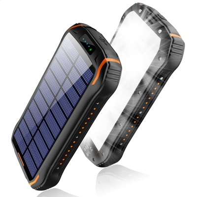 Alimentation solaire mobile portable 26800 mA