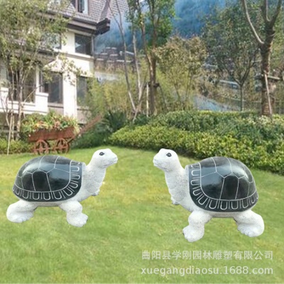 sculpture de tortue sur pierre  sculpté à la main