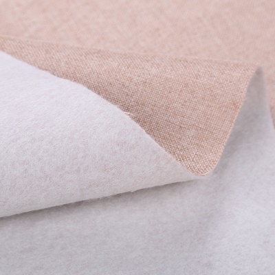 Tissu en toile de coton et de lin
