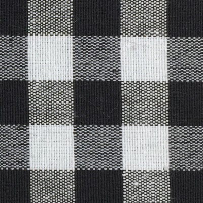Tissu en polyester à carreaux carrés