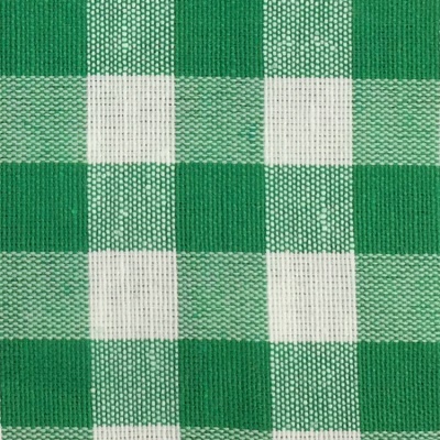 Tissu en polyester à carreaux carrés