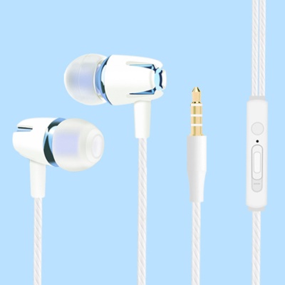 YINNIERLAI écouteurs filaires intra-auriculaires avec réglage