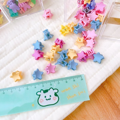SHILAN Barrettes pour enfants en acrylique mini
