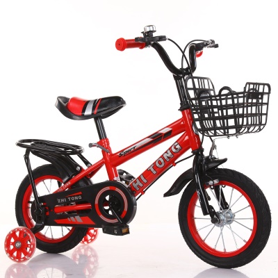 ZHILINGTONG Vélo pour enfants  avec roues auxiliaires sur le siège arrière