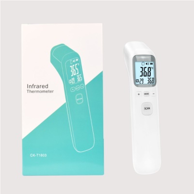 Thermomètre infrarouge sans contact Affichage à 3 couleurs
