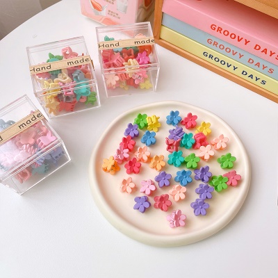 SHILAN Barrettes pour enfants en acrylique mini