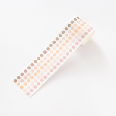 Ruban adhésif japonais à points dégradés 60mm*3m