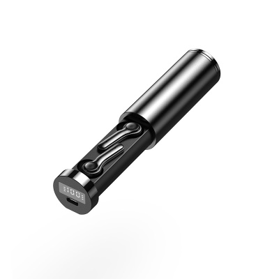 Casque Bluetooth sans fil intra-auriculaire avec affichage numérique tactile à empreinte digitale