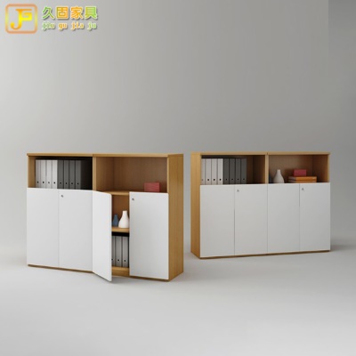 Armoire de rangement à double porte, dalle, trois étagères