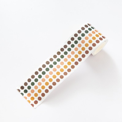 Ruban adhésif japonais à points dégradés 60mm*3m