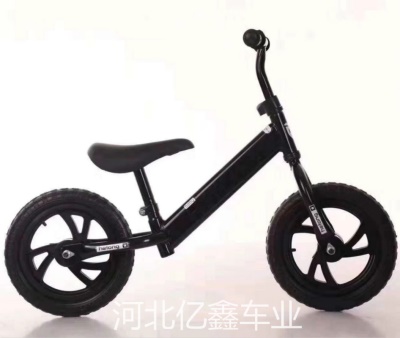 Vélo d'équilibre pour enfants, deux roues, corps en acier à haute teneur en carbone pneus en mousse EVA