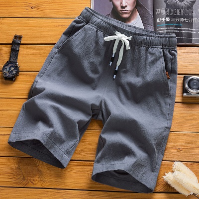 Shorts décontracté pour hommes en coton