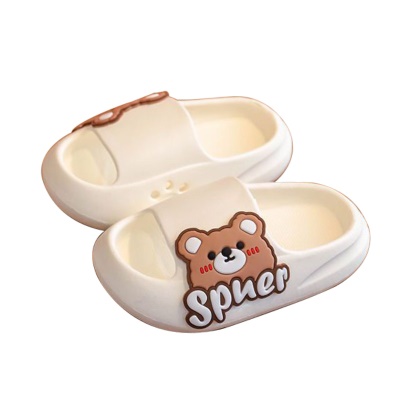 Babouches pour enfants avec semelle souple et anti-dérapante