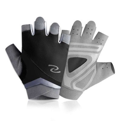 Gants de fitness pour hommes et femmes respirant demi-doigt