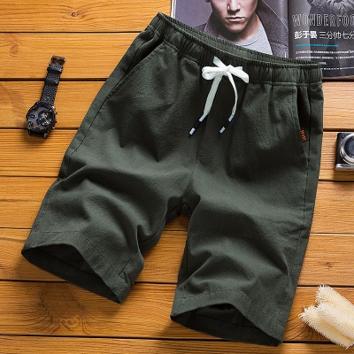 Shorts décontracté pour hommes en coton