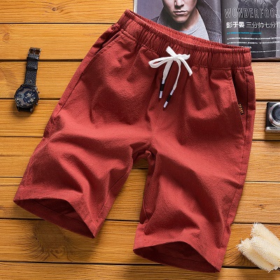 Shorts décontracté pour hommes en coton