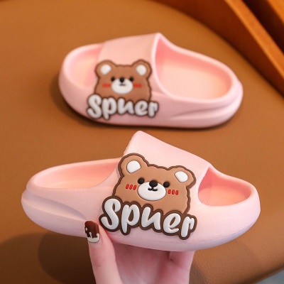 Babouches pour enfants avec semelle souple et anti-dérapante
