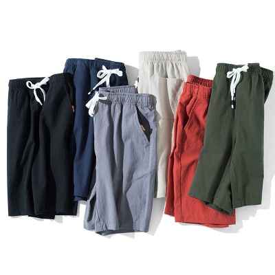 Shorts décontracté pour hommes en coton