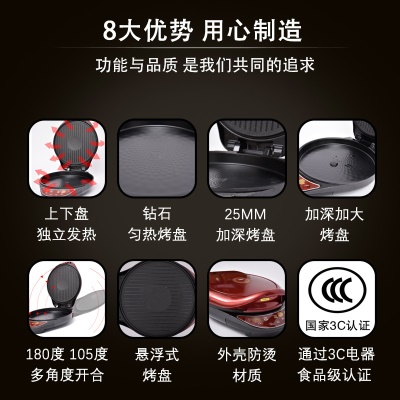TIANYU grelot électrique pour gâteau chauffant double face type suspendu