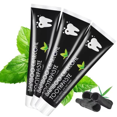 Dentifrice au charbon de bambou 105g au goût de menthe