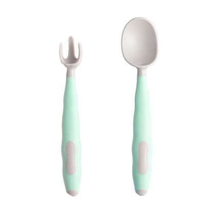 Fourchette et cuillère pour enfants en matériau pp pliable