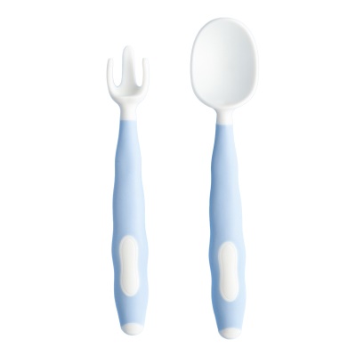 Fourchette et cuillère pour enfants en matériau pp pliable